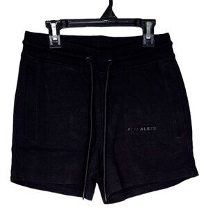 Alphalete Women's Black Essential Core Shorts Blackout Size S NWT